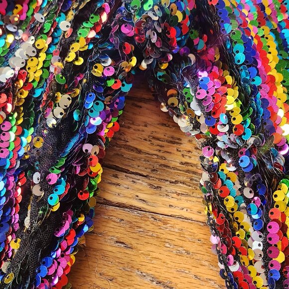 Rainbow Sequin Pants - Picture 5 of 5